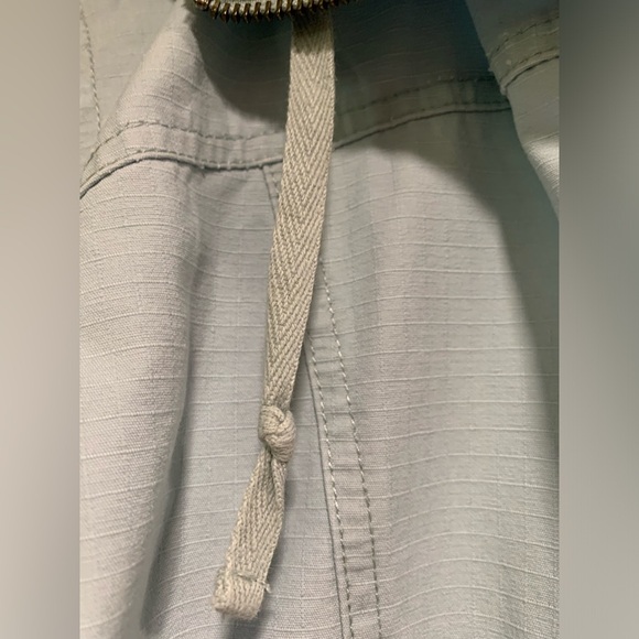 Cabelas Hooded Zip Up Jacket Womens Size Large Light Blue Lightweight - Picture 4 of 9